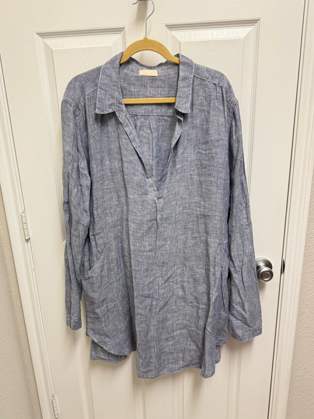 CP Shades Chambray Linen Dress